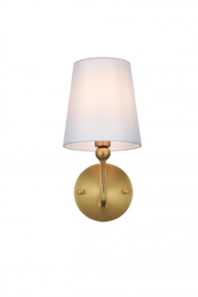 Senna 6 inch Wall Sconce in Satin Gold (758|LD7322W6SG)