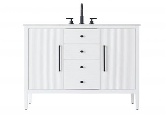 48 inch Single Bathroom Vanity in White (758|VF29648WH)