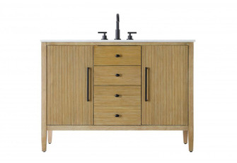 Vanity Cabinet 2Dr 2Dw 48x21.5x35 Linen Oak (758|VF29648LO)