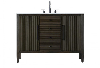 48 inch Single Bathroom Vanity in Chocolate Oak (758|VF29648CO)