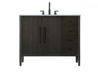 42 inch Single Bathroom Vanity in Chocolate Oak (758|VF29642CO)