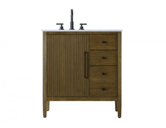 32 inch Single Bathroom Vanity in Hazel Oak (758|VF29632HO)