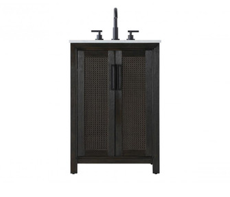 24 Inch Single Bathroom Vanity In  Chocolate Oak (758|VF29524CO)