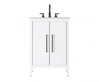 24 Inch Single Bathroom Vanity In White (758|VF29324WH)