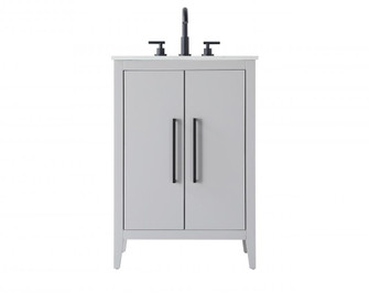 24 Inch Single Bathroom Vanity In Grey (758|VF29324GR)