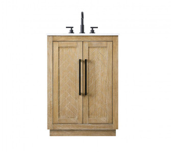 24 inch Single Bathroom Vanity in Linen Oak (758|VF29024LO)