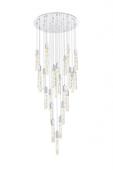Aurora 42 inch Chandelier in Chrome (758|2089G42C)