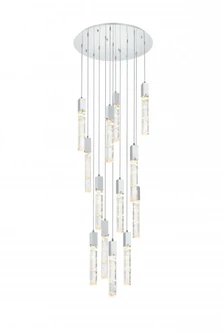 Aurora 30 inch Chandelier in Chrome (758|2089G30C)