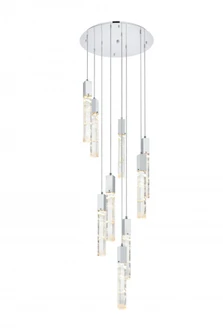 Aurora 24 inch Chandelier in Chrome (758|2089D24C)