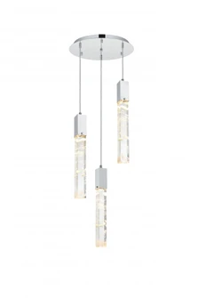 Aurora 16 inch Chandelier in Black (758|2089D16BK)