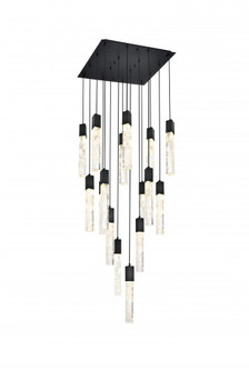 Aurora 30 inch Pendant in Black (758|2088G30BK)