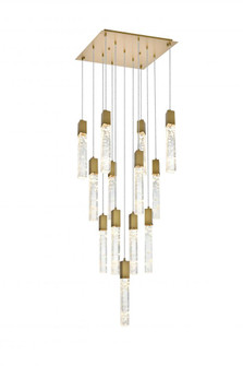 Pendant L26''W26''H24''L13 Satin Gold (758|2088G26SG)