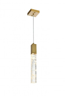 Aurora 5 inch Pendant in Satin Gold (758|2088D5SG)