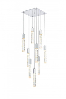 Pendant L20''W20''H24''L9 Chrome (758|2088D20C)