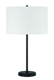 Jones 1 Light Table Lamp in Flat Black (20|87009FB-T)