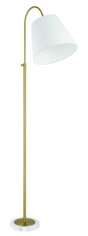 Girard 1 Light Floor Lamp in Satin Brass (20|87006SB-F)