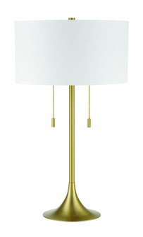 Neely 2 Light Table Lamp in Satin Brass (20|87003SB-T)