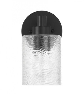 Lyndsey 1 Light Wall Sconce in Flat Black (20|60201-FB)