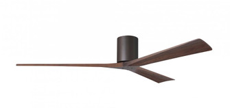 Irene - 3H - Textured Bronze - Walnut Tone Blades - 72'' Blades (230|IR3H-TB-WA-72)
