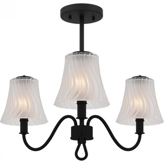 McKinney Semi-Flush Mount (26|MCK1722MBK)