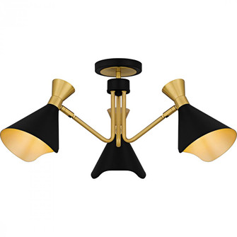 Arden Semi-Flush Mount (26|ADN1726MBK)