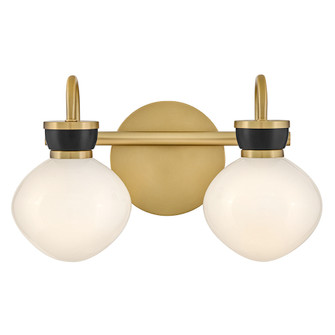 Small Two Light Vanity (1118101|85592LCB-BK)