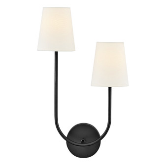 Large Two Light Sconce (1118101|84262BK)