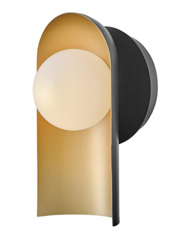 Medium Single Light Sconce (1118101|84230BK-LCB)