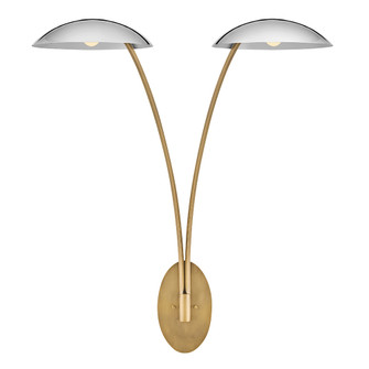Large Two Light Sconce (88|FR41642HB-CM)