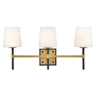 Medium Three Light Vanity (87|56953BK-LCB)