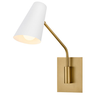 Medium Swing Arm Single Light Sconce (87|48310LCB-CI)