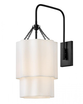 Large Single Light Sconce (87|47730BK)