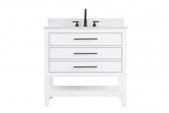 Vanity Cabinet 2DW 36''W x 22''D x 34''H Whitew/BS (758|VF60536WH-BS)