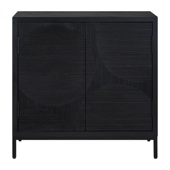 Uttermost Beswick Black 2 Door Cabinet (85|50063)