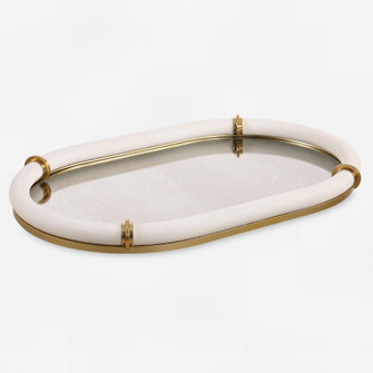 Uttermost Cyprus Leather Oval Tray (85|18229)