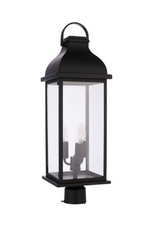 Bent Tree 3 Light Outdoor Post Mount in Midnight (20|ZA7225-MN)