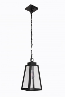 Sorano 1 Light Outdoor Pendant in Textured Black (20|ZA6911-TB)