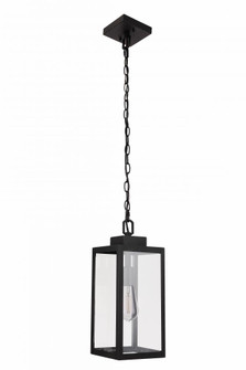Marin 1 Light Outdoor Pendant in Textured Black (20|ZA6811-TB)