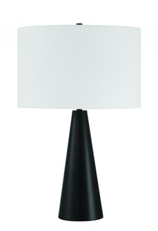 Keefer 1 Light Table Lamp in Flat Black (20|87013FB-T)