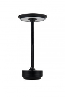 Rikki 1 Light LED Rechargeable Lamp in Flat Black (20|86294FB-TR)