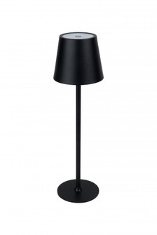 Evans 1 Light LED Rechargeable Lamp in Flat Black (20|86290FB-TR)