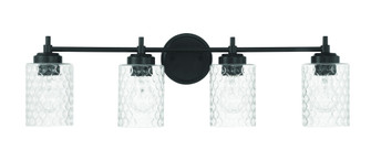 Claire 4 Light Vanity in Flat Black (20|60504-FB)