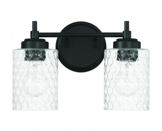 Claire 2 Light Vanity in Flat Black (20|60502-FB)