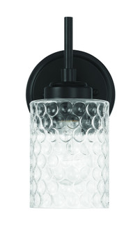 Claire 1 Light Wall Sconce in Flat Black (20|60501-FB)