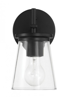 Connell 1 Light Wall Sconce in Flat Black (20|60401-FB)