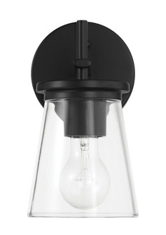 Connell 1 Light Wall Sconce in Flat Black (20|60401-FB)