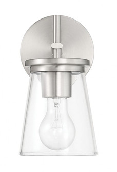 Connell 1 Light Wall Sconce in Brushed Polished Nickel (20|60401-BNK)