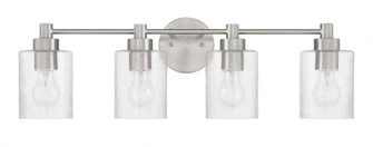 Lyndsey 4 Light Vanity in Brushed Polished Nickel (20|60204-BNK)