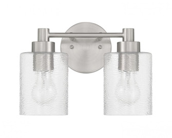 Lyndsey 2 Light Vanity in Brushed Polished Nickel (20|60202-BNK)