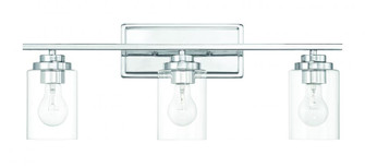 Clark 3 Light Vanity in Chrome (20|20425CH3)